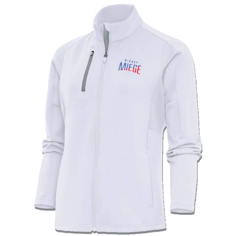 Women's All Day Full Zip - White