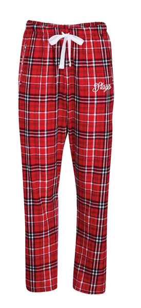 Bottoms - Women's Red & White Flannel Pants